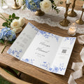 Express Hochzeitseinladung "Summer Garden" | Altarfalzkarte