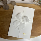 Einladung „Altarfalzkarte - Linen Lace"