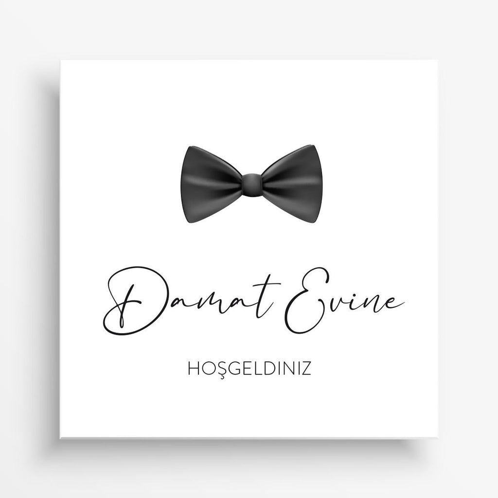 Türschilder  – Braut & Bräutigam | 50×50 cm