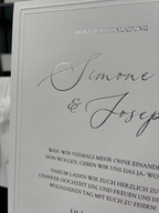 Hochzeitseinladung "Luxe Minimal"