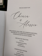 Hochzeitseinladung "The Platinum"